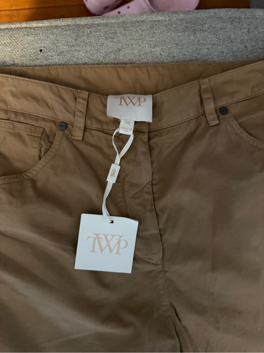 NWT TWP Mila Pant in Camel Size 10
